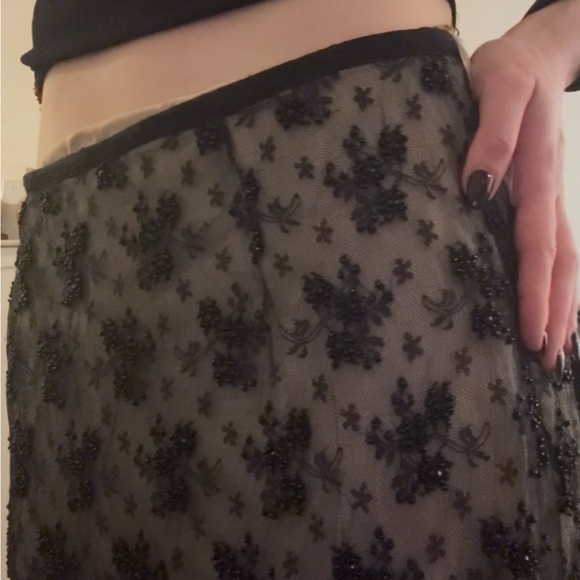 Tracy Reese Beaded Pencil Skirt - Picture 2 of 5